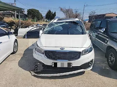 Photo 1 of 16: 2015 Kia Carnival, VIN KNAMC81ABGS162609 — Korean insurance auction