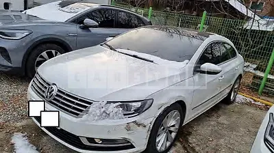 Photo 1 of 9: 2015 Volkswagen CC 2.0 TDI Blue Motion, VIN WVWZZZ3CZFE821537 — Korean insurance auction