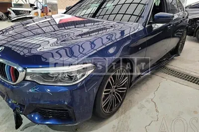 Photo 1 of 50: 2020 BMW 530i M Sport Package, VIN WBAJR510XLCD60093 — Korean insurance auction