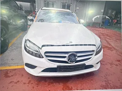 Photo 1 of 14: 2020 Mercedes-Benz C200, VIN W1KWF8AB4LR600534 — Korean insurance auction