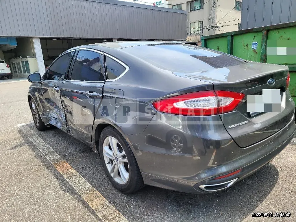 Photo 2 of 7: 2016 Ford Mondeo 2.0, VIN WF0DXXWPCGFM51567 — Korean insurance auction