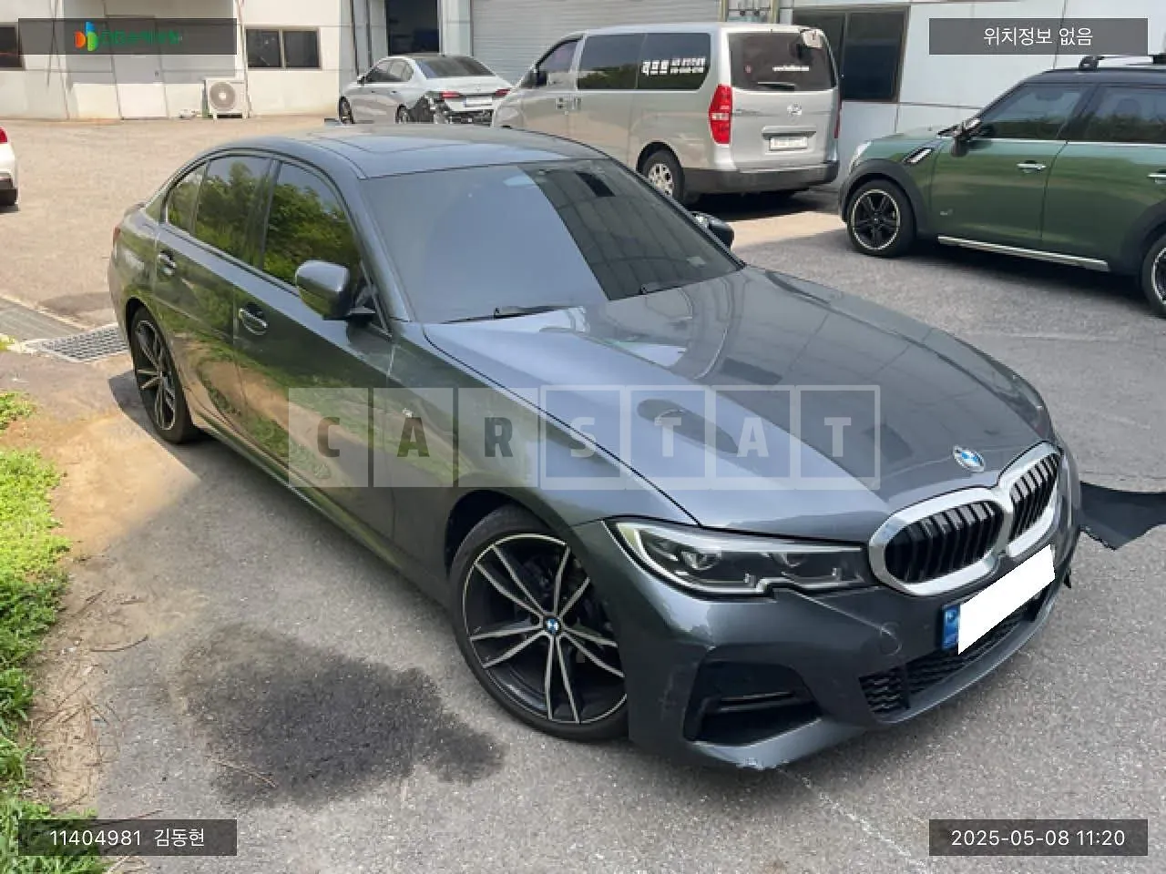 Photo 2 of 16: 2022 BMW 320i, VIN WBA5X5107NFM84425 — Korean insurance auction