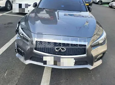 Photo 1 of 20: 2016 Infiniti Q50S Hybrid, VIN JNKAV71E1GM580398 — Korean insurance auction