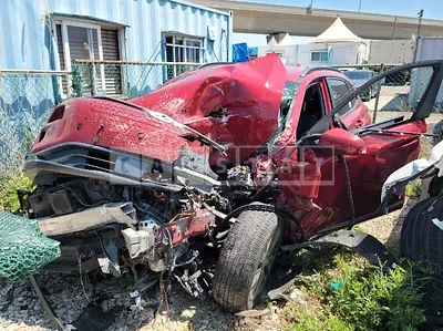 Photo 1 of 18: 2019 Hyundai Kona Electric, VIN KMHK381GFKU013210 — Korean insurance auction