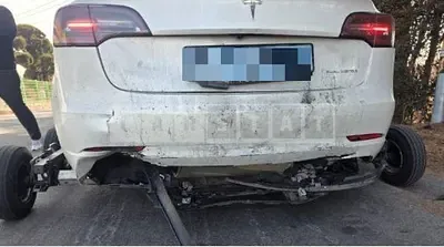 Photo 1 of 6: 2022 Tesla Model 3 Long Range — Korean insurance auction