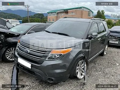 Photo 1 of 11: 2015 Ford Explorer, VIN 1FM5K7D93FGC00416 — Korean insurance auction