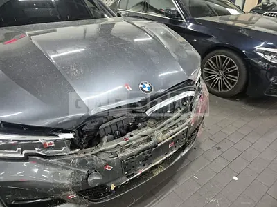 Photo 1 of 16: 2022 BMW 320i, VIN WBA5X510XNFM32514 — Korean insurance auction