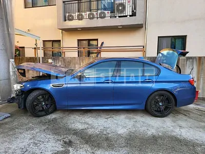 Photo 1 of 8: 2016 BMW M5, VIN WBSFV9107FGD77192 — Korean insurance auction