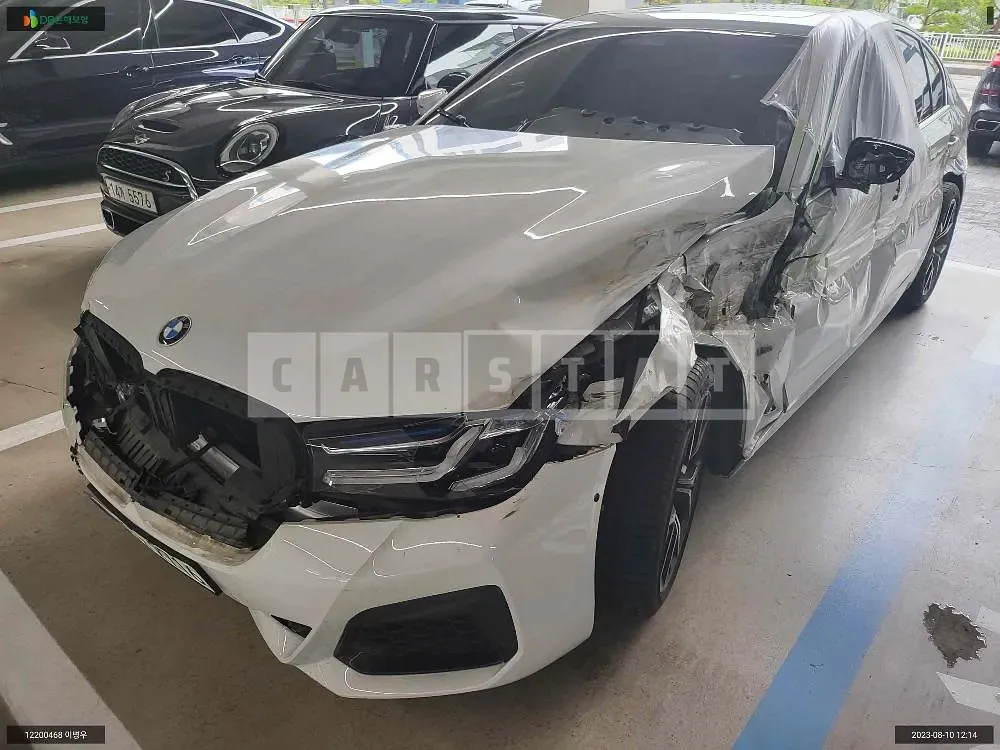 Photo 2 of 20: 2023 BMW 530i, VIN WBA71BH09PWY04961 — Korean insurance auction