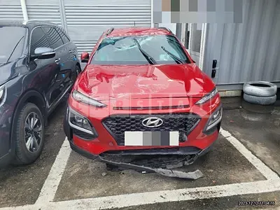 Photo 1 of 28: 2018 Hyundai Kona 1.6, VIN KMHK4815GJU237577 — Korean insurance auction