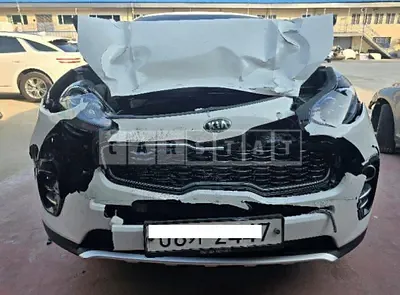 Photo 1 of 10: 2018 Kia Sportage, VIN KNAPL813BJK454995 — Korean insurance auction