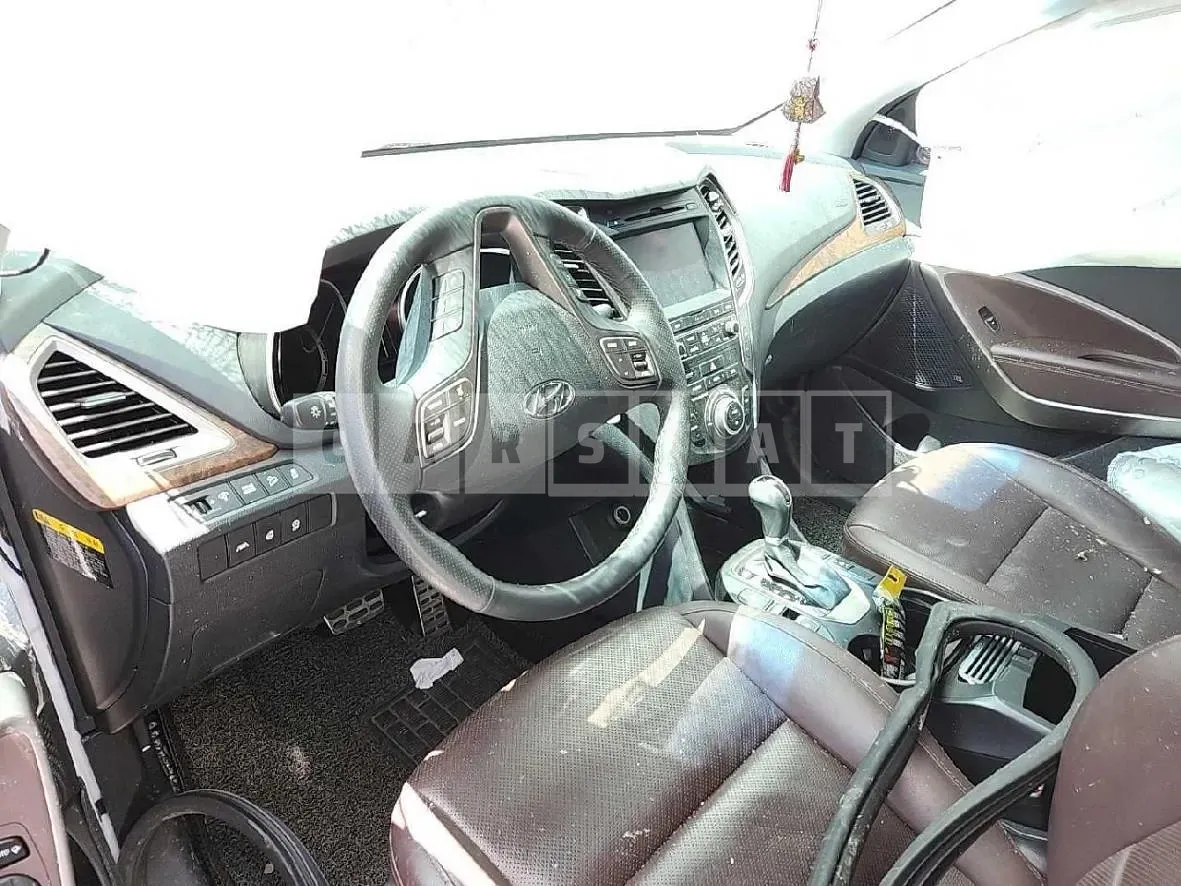 Photo 2 of 24: 2016 Hyundai Santa Fe 2.0, VIN KMHSW81UBHU724184 — Korean insurance auction