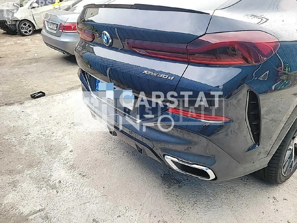 Photo 2 of 10: 2021 BMW X6 xDrive 30d, VIN WBAGT8106N9J18816 — Korean insurance auction