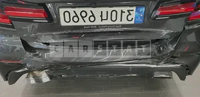 Photo 1 of 9: 2021 BMW 530i, VIN WBA71BH07MWX21847 — Korean insurance auction
