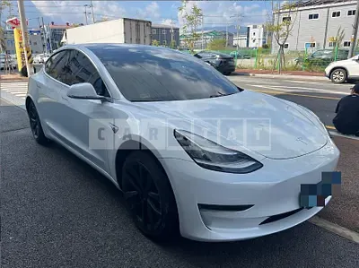 Photo 1 of 6: 2020 Tesla Model 3 Standard Range Plu, VIN 5YJ3E1EA8LF725369 — Korean insurance auction