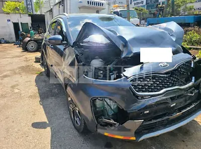Photo 1 of 13: 2021 Kia Sportage — Korean insurance auction