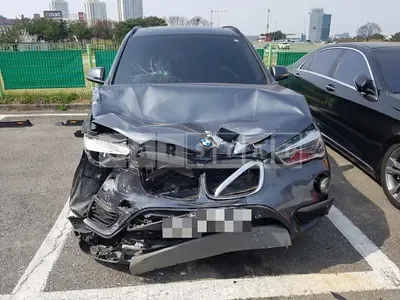 Photo 1 of 8: 2017 BMW X1 xDrive18d, VIN WBAHT9107H5J06762 — Korean insurance auction