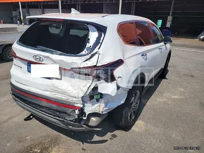 Photo 1 of 46: 2023 Hyundai Santa Fe, VIN KMHS281HGPU453453 — Korean insurance auction