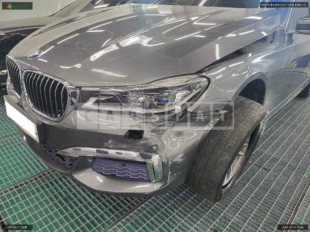 Photo 2 of 12: 2017 BMW 730Ld xDrive, VIN WBA7G610XHG680131 — Korean insurance auction