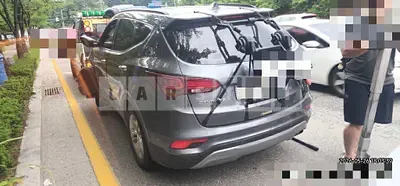 Photo 1 of 7: 2015 Hyundai Santa Fe DM — Korean insurance auction