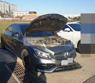 Photo 1 of 12: 2018 Mercedes-Benz AMG CLA45 4Matic, VIN WDDSJ5CB4JN601602 — Korean insurance auction