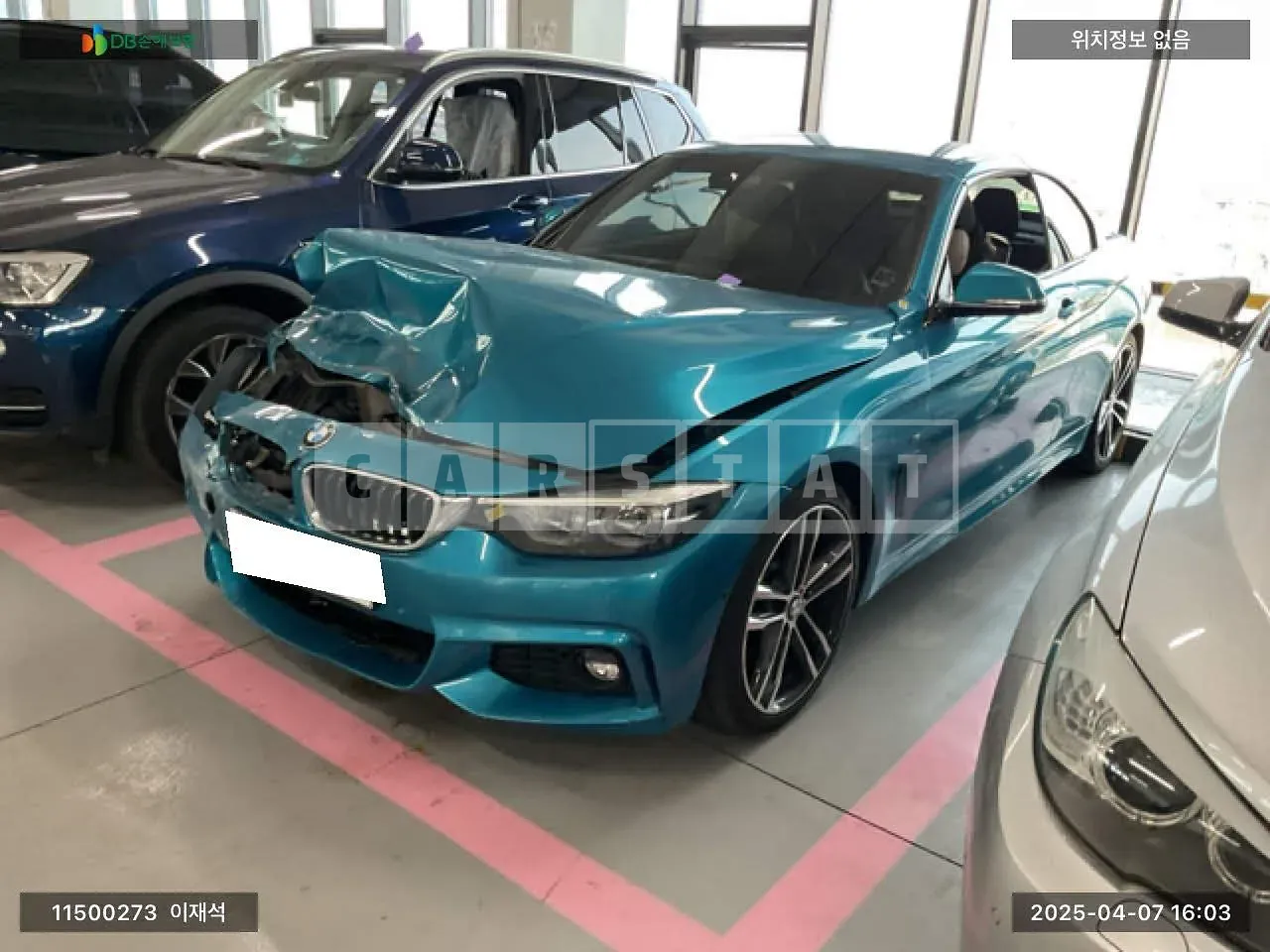 Photo 2 of 15: 2018 BMW 430i, VIN WBA4Z1105JEF34742 — Korean insurance auction