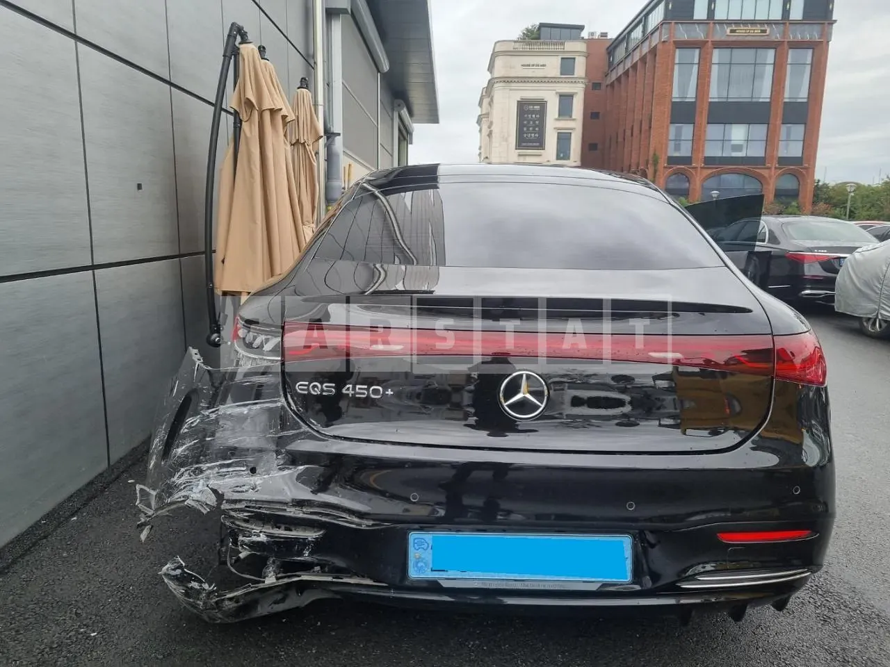 Photo 2 of 24: 2022 Mercedes-Benz EQS450+, VIN W1KCG2DB0NA020885 — Korean insurance auction