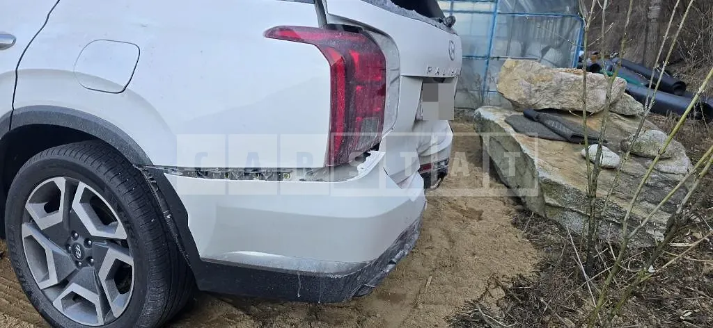 Photo 2 of 21: 2023 Hyundai Palisade 2.2 — Korean insurance auction