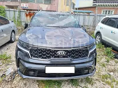 Photo 1 of 25: 2021 Kia Sorento, VIN KNARH81GDMA003886 — Korean insurance auction