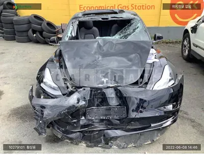 Photo 1 of 10: 2020 Tesla Model 3 Long Range, VIN 5YJ3E1EB3LF809108 — Korean insurance auction