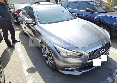 Photo 1 of 39: 2015 Infiniti Q50 2.2d, VIN JNKDV71E7FM531332 — Korean insurance auction