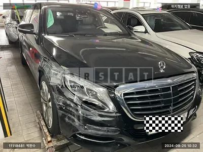 Photo 1 of 11: 2016 Mercedes-Benz S500 4Matic L, VIN WDDUG8FB4GA262408 — Korean insurance auction