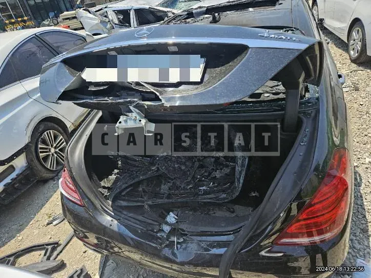 Photo 2 of 7: 2015 Mercedes-Benz S400 4Matic L — Korean insurance auction