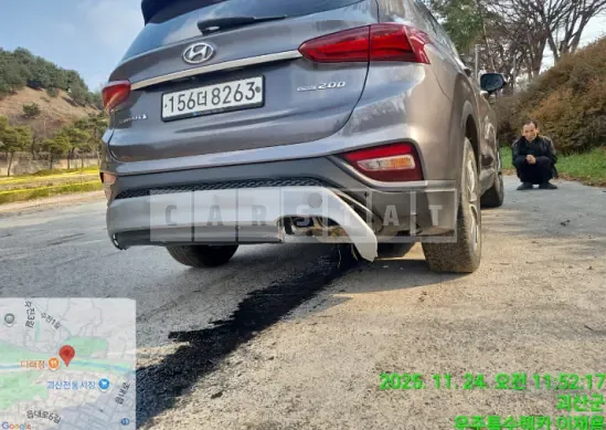Photo 2 of 11: 2019 Hyundai Santa Fe, VIN KMHS281BDKU084260 — Korean insurance auction