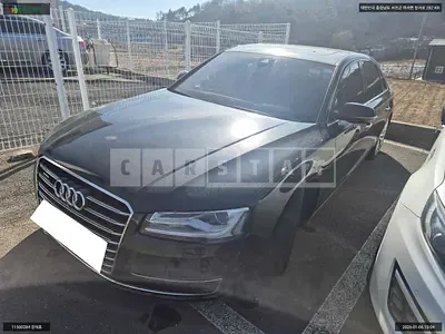Photo 1 of 13: 2015 Audi A8L 50 TDI quattro, VIN WAUZZZ4H9FN039583 — Korean insurance auction