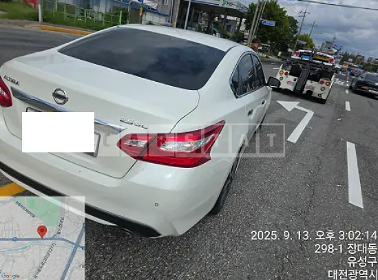 Photo 2 of 8: 2017 Nissan Altima 2.5 — Korean insurance auction
