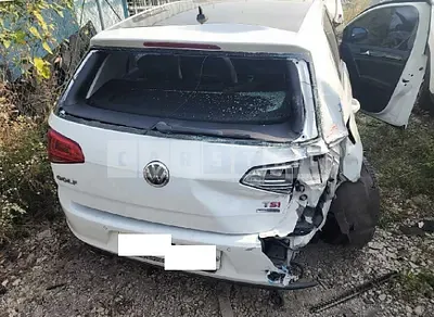 Photo 1 of 10: 2015 Volkswagen Golf 1.4 TSI, VIN WVWZZZAUZFW012378 — Korean insurance auction