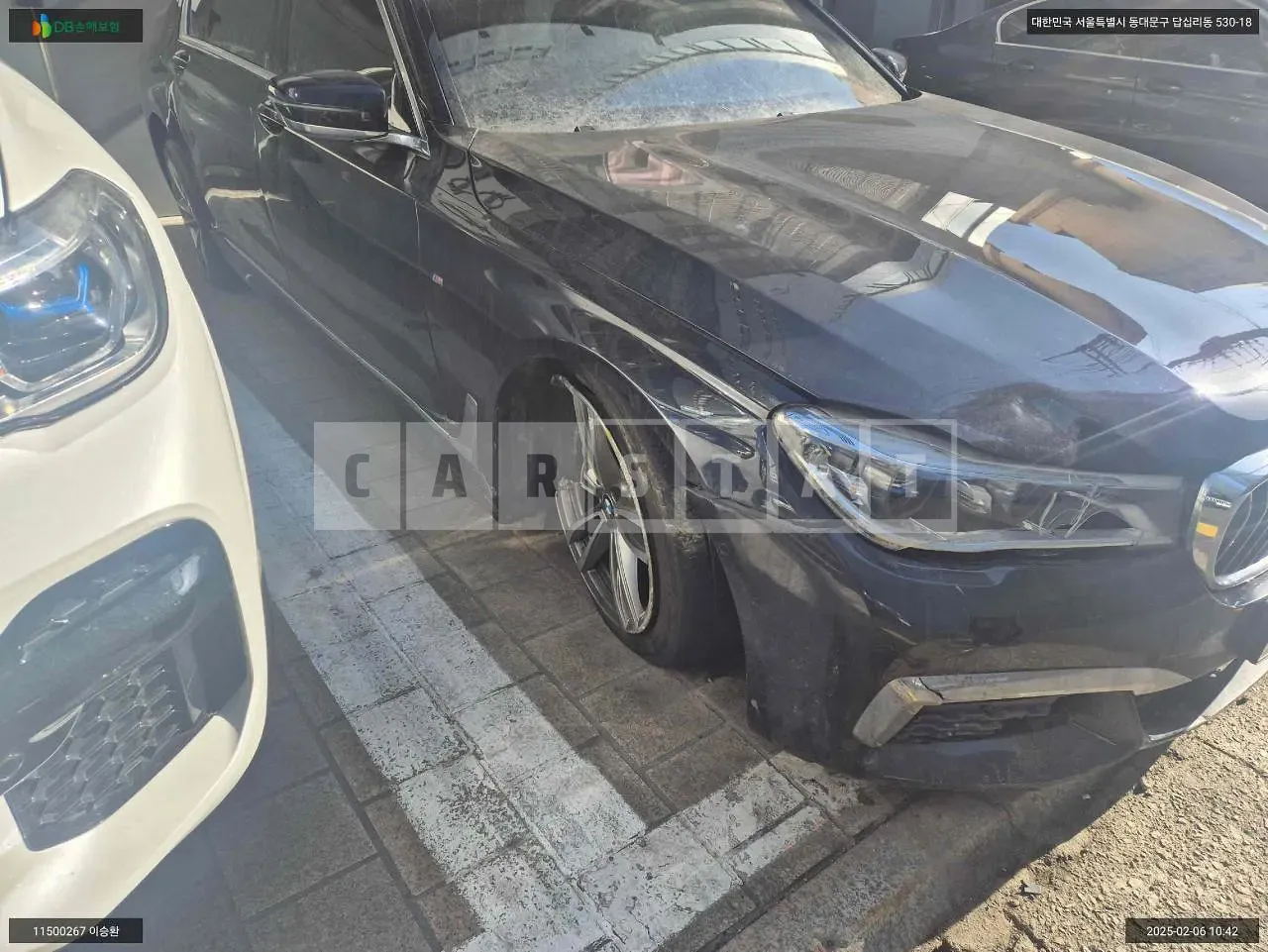 Photo 2 of 14: 2017 BMW 740Li xDrive, VIN WBA7E4109HGV25239 — Korean insurance auction