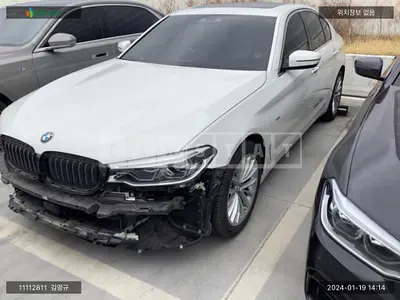 Photo 1 of 11: 2018 BMW 520d, VIN WBAJC310XJWB80310 — Korean insurance auction