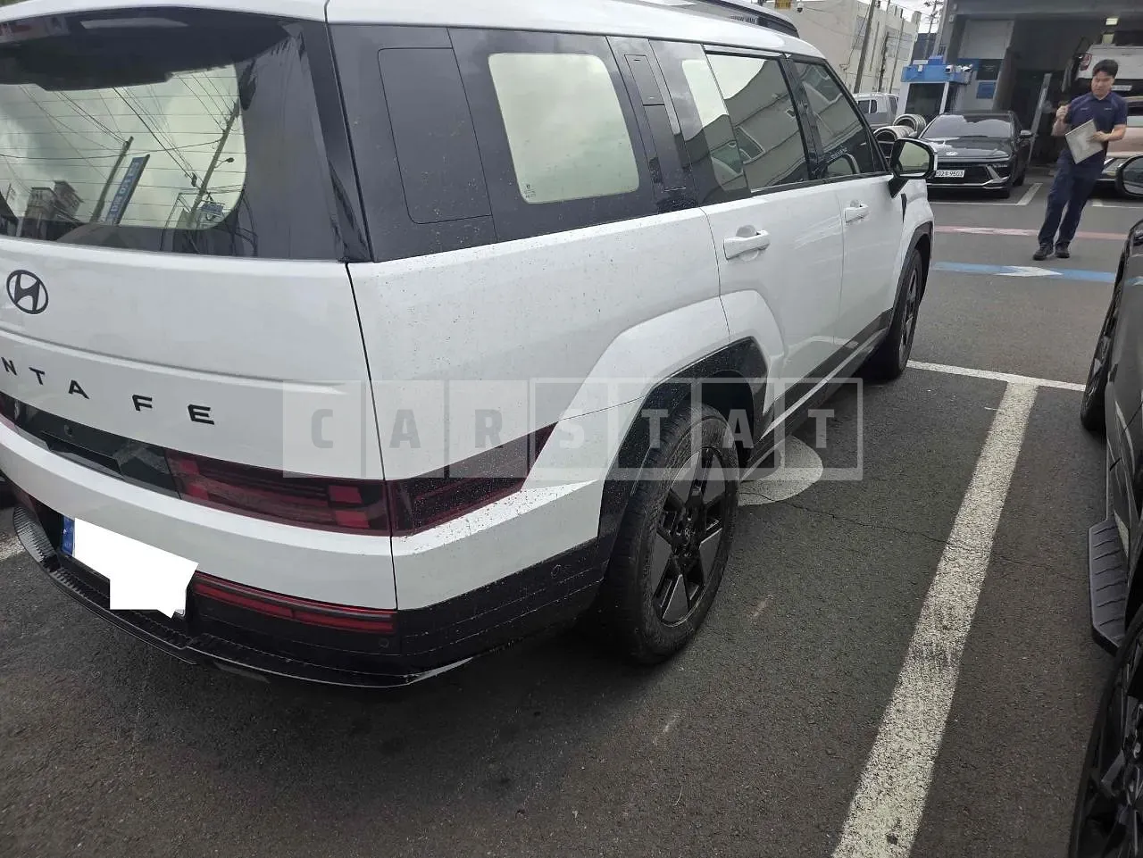 Photo 2 of 6: 2024 Hyundai Santa Fe Hybrid, VIN KMHP5811BRU061337 — Korean insurance auction