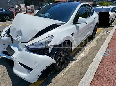 Photo 1 of 7: 2023 Tesla Model Y RWD — Korean insurance auction