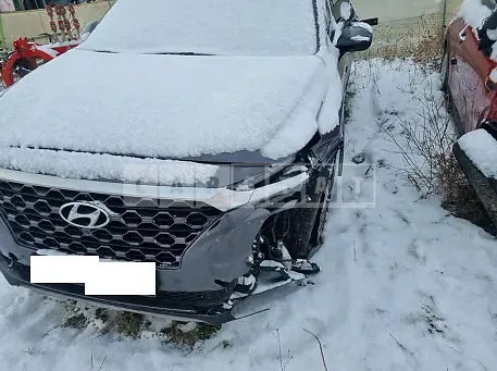 Photo 2 of 16: 2020 Hyundai Santa Fe, VIN KMHS381BBLU301410 — Korean insurance auction