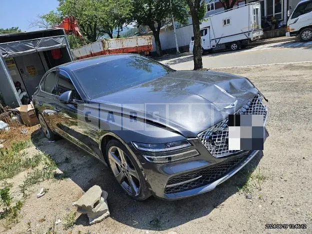 Photo 2 of 9: 2020 Genesis G80 3.5T — Korean insurance auction