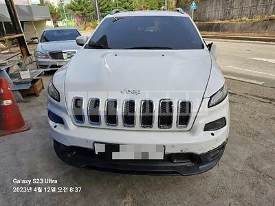 Photo 1 of 14: 2015 Jeep Straw Cherokee, VIN 1C4PJMCY0FW605968 — Korean insurance auction
