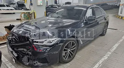 Photo 1 of 20: 2021 BMW 523d xDrive, VIN WBA31ES03MWX23149 — Korean insurance auction