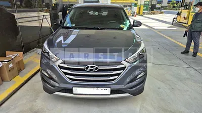 Photo 1 of 11: 2017 Hyundai Tucson, VIN KMHJ281ABHU452154 — Korean insurance auction