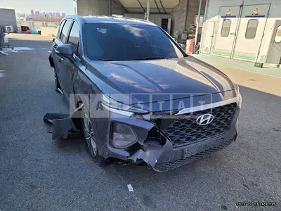 Photo 1 of 20: 2018 Hyundai Santa Fe 2.0 (Diesel), VIN KMHS281BBKU051483 — Korean insurance auction