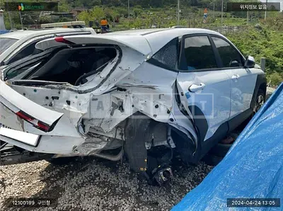 Photo 1 of 19: 2023 Hyundai Kona, VIN KMHHB813BRU083592 — Korean insurance auction