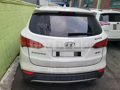 Photo 1 of 11: 2015 Hyundai Santa Fe DM 2.0 (7 Seater), VIN KMHSW81UBFU480880 — Korean insurance auction