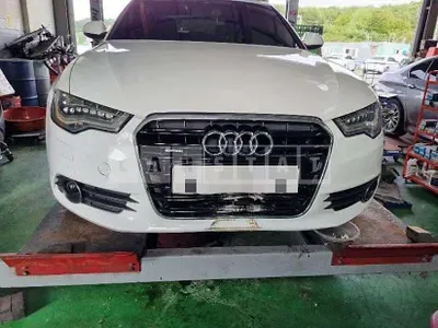Photo 1 of 43: 2015 Audi A6 45 TDI quattro, VIN WAUZZZ4G7FN040772 — Korean insurance auction